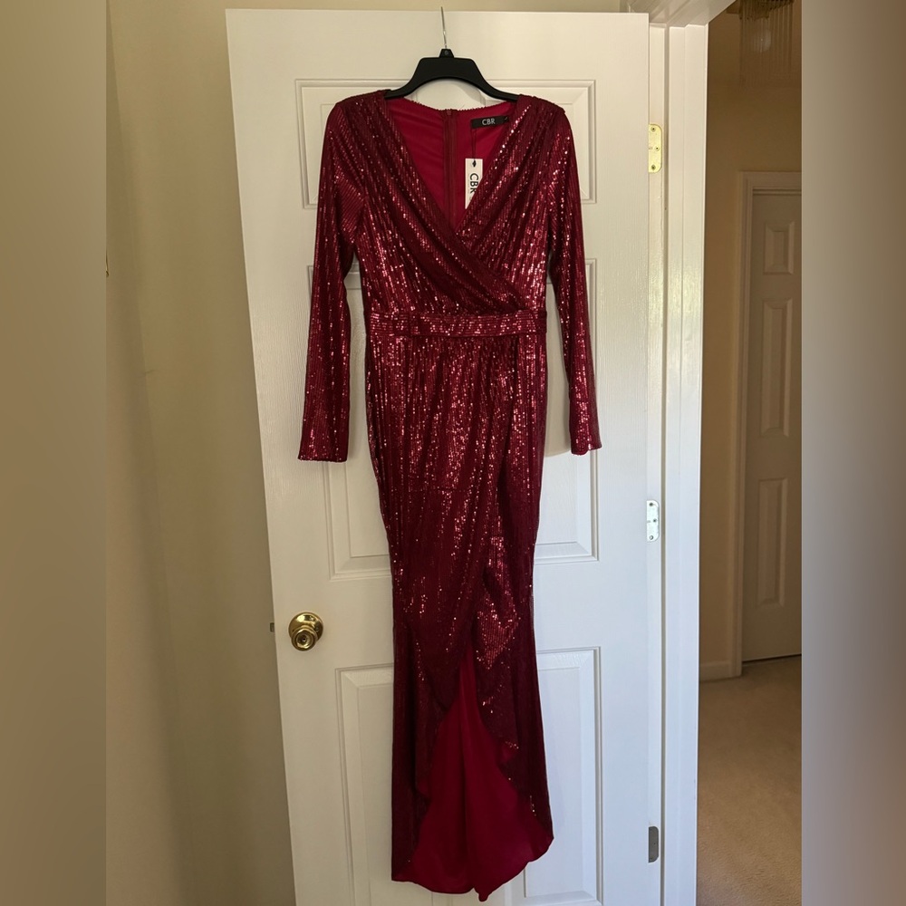 Sequin formal gown